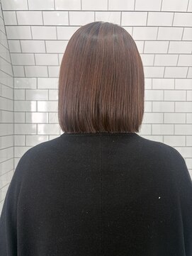 レガーレ(Legare) 髪質改善縮毛矯正切っぱなしボブスタイル