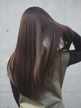 コエ 表参道(Koe) 【パーソナルカラー診断】暗髪透明感＊チェスナットブラウン