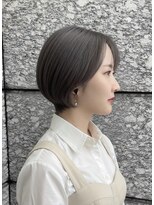 ヘアリゾート粋 ドゥオ 新宿南口店(dua)&nbsp;大人ショート/くびれショート/ショートヘア/白髪ぼかし/