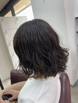 リシャルム 新保店(Re charme) 【朝ラク再現】ふんわりパーマボブ