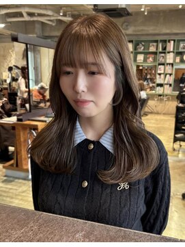 コレット(COLETTE) 【大人可愛い◎】ブリーチなしベージュ×イルミナカラー