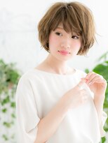 ネル 仙台(Nelu) 仙台/髪質改善/ミックスカラー♪ハッシュカットドライパーマf