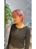 ブリーチハイライト髪質改善ダブルカラーレイヤーカット/新宿