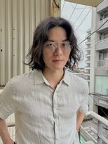 エンシー(ENCI)&nbsp;メンズボブ/メンズボブパーマ/ボブ/ボブカット/自由が丘