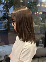 アイフィ(iFY)&nbsp;【iFY 大川】マロンベージュ×レイヤー