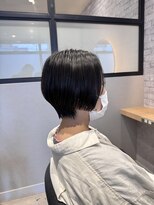 アビス バイ トウキョウ 琴似店(abis by tokyo)&nbsp;【abis by tokyo 琴似】#ショートボブ#前下りショート#ショート