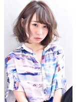 オウル(Owll)&nbsp;★DISHEL★エアリーショート似合わせカットボブ☆グレージュ