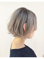 シェリ ヘアデザイン(CHERIE hair design) ショート×ホワイトグレイ☆