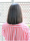 透明感グレージュ