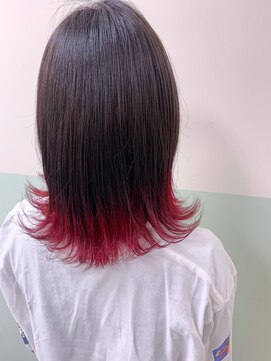 モリオフロムロンドン 泉南店(morio FROM LONDON) 【泉南 大阪 小島脩】グラデーションorビビットレッド