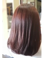 ルーセントヘアー(LUCENT HAIR) ピンクヴァイオレット×ミディアムボブ