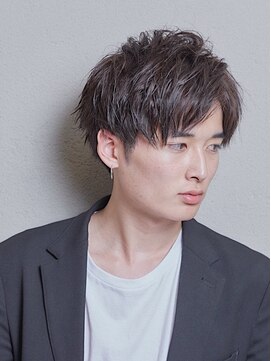 ミチオノザワヘアサロンギンザ 静岡店(Michio Nozawa HAIR SALON Ginza) セミウエット×シースルーセンターパートマッシュ