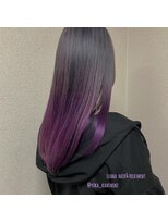 ルアナ ヘア アンド トリートメント(Luana)&nbsp;むらさきグラデーション♪ stylistゆか