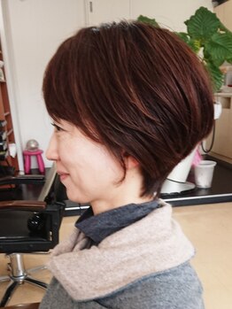 ヘアーメイクフォルム(hair make forum)の写真/オーガニック使用で頭皮・肌にも優しい♪明るい仕上がりからしっかりカバーまで、希望に合わせて自由自在！