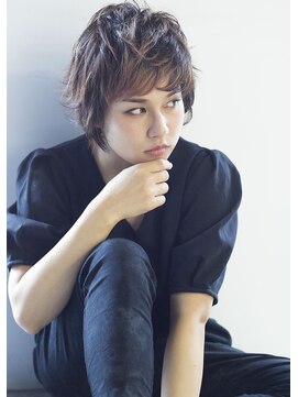 ソイルバイロミー(soil by ROMMY) 無造作 ボブ  大人ショート ハンサムショート/横浜髪質改善