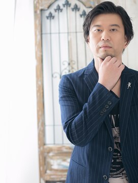 トニーアンドガイメン ホテル京阪仙台店(TONI&GUY MEN) くすみカラー×アップバングウエットボブディd