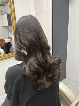 グレイスアンジュ 名駅(Grace Unge) 【加藤】ブリーチなしグレージュ