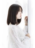 【Totia梅田】ミディアムボブ×アッシュオリーブ