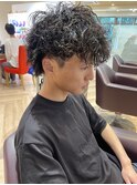 仙台メンズカット 波巻きスパイラル ツイストスパイラルパーマ