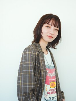 似合せ×トレンドを掛け合わせた、アナタだけの絶妙なStyle。繊細なカットラインで様々なデザインに☆