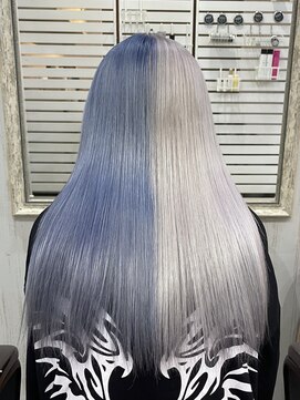 オアフ(Oahu) blue＆white gray