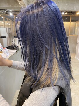 フリーラ 横浜(freera) 黒髪/グレーベージュ/レイヤーロング/前髪パーマ[横浜駅]