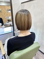 ヘアオアシス&nbsp;アンブレラカラー×コンパクトボブ