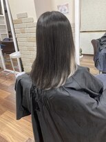 アーチフォーヘア 心斎橋店(a-rch for hair)&nbsp;プルエクステでインナーカラー