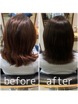 スピカ(SPICA)&nbsp;【ケアカラーコース】お客様施術事例