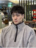 韓国マッシュ×ナチュラルツーブロックショート