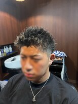 ブルズカット(BULLS CUT)&nbsp;スパイキーショート×ツーブロック