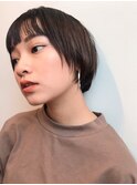 ミニボブ/ナチュラルブラウンカラー/30代/代官山/中目黒/恵比寿