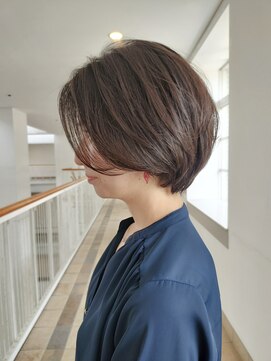 ビュートリアム 神戸(BEAUTRIUM) 前髪長めショート/ショートカット/ショートヘア/20代/30代/40代