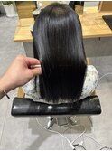 セルフカラー履歴にも酸性ストレート