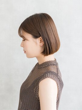 エレノア 自由が丘ANNEX(Eleanor) ナチュラルボブ/前髪あり/マロンベージュ/自由が丘/自由が丘駅