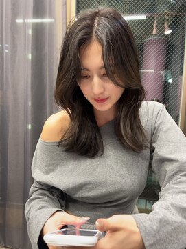 ジュエム(jouerm) くびれレイヤー小顔カット☆前髪イメチェンミディボブルフ