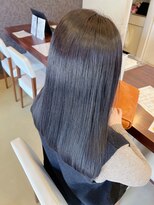 浪漫館 アールズコート(R's Court)&nbsp;暗め髪質改善カラー@伊達　11/7