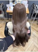 ミルクブラウン［ダブルカラー/イメチェン/美髪/鎌取駅］長橋