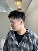 20代30代40代◎スパイキーショートブルーブラックツーブロック