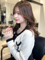 アリュウル 表参道 青山(Allure)&nbsp;ラベンダーグレージュ＊前髪顔周り小顔カット/フェイスレイヤー