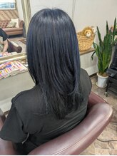 ほ～ぷ ロングレイヤー寒色系カラー