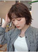 デジタルパーマ/ニュアンスパーマ/簡単スタイリング/伸ばしかけ