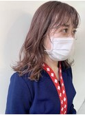 ブリーチで【アーモンドカラー】