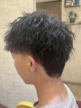 クオリア(Quaria) スパイキーウルフ/メンズベリーショート/ツイストスパイラル