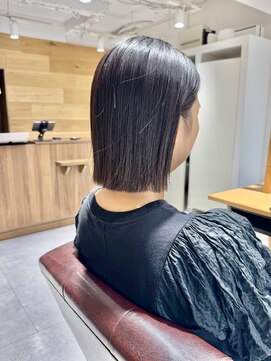 アーティクル(Article) 【Article二子玉川】20代30代40代大人可愛い切りっぱなしボブ