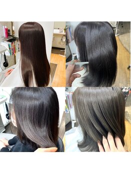 デジレの写真/髪のダメージを修復し、艶と潤いを与えます。パサつきやうねりを抑えて、まとまりやすい髪に。