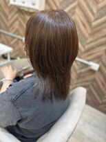 ヘアメイクゼロ 坂戸駅前店(hairmake zero)&nbsp;ウルフ　明るめファッションカラー