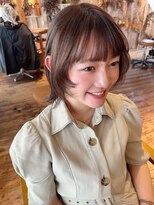 カリラ(CAOLILA)&nbsp;王道ブラウンカラー/レイヤーボブ/くびれボブ/外ハネボブ