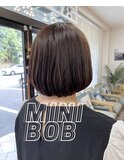 ミニボブ　ナチュラルカラー