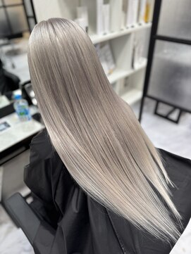 ラムシェール(LamChele) 【lamchele】ホワイトシルバー×シールエクステ